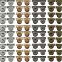 Vvluvva Magnetic Snaps for Purses and Totes, No-Sew Metal Magnetic Button Clasps in 4 Colors, Purse Closure for Bags, Wallets, Clothes, Leather and DIY Craft Projects Accessories (Mixed colors-40)