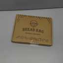 PIPI&TITI Reusable Beeswax Bread Bags for Homemade Bread (2-packs),Zippered Bread Bag for Sourdough Bread Storage,17x12.6 inches Food Storage,Portable Beeswax Cotton Bag,Freezer Friendly