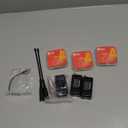 Meshnology 2 Pack ESP 32 Lo Ra V3 Development Board + 1100mAh Battery + Protect Case Set - with 915MHz Antenna and SX 1262 Lo Ra V3 Devices for Mesh Tastic Ar duino Lo Rawan IoT (N30 Version, Black)