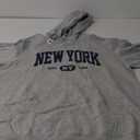 Navy Retro Vintage New York NY Pullover Hoodie Xl