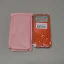 Jmltech for iPhone 17 Pro Max Case Polka Dot Phone Cases Girly Aesthetic Retro Design Women Cute Trendy Simple Slim Shockproof Protective Orange