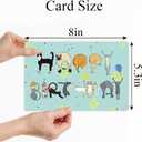Cute Kittens Birthday Card for Daughter Sister Women, Cat Theme Birthday Card for Cat Lovers Niece Nephew, Funny B-Day Cards Gift from Bestie Her (#1)