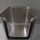 14.7 Inches High Sides Cats Litter Box, 304 Food Grade Stainless Steel