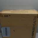 Carex E-Z Lock Raised Toilet Seat with Handles - 4.5 Inch Toilet Seat Riser with Arms, Toilet Riser Fits Most Toilets, Elongated or Round, Toilet Seat Lifter, White