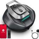 Cordless Robotic Pool Cleaner with Remote Control, Pool Vacuum for Above & In-Ground Pool with 90 Mins Runtime, Self-Parking,Fast Charging, Ideal for Above Ground Pools up to 850 Sq.ft