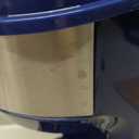 BELLA Dual Brew Single Serve Coffee Maker, Brews both Kcup and Ground Coffee, Large 14oz Capacity, Easy One Touch, Auto Shutoff, Navy (Blue)