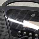 GPX, Inc. R633B Portable Shortwave AM/FM Clock Radio (Black)