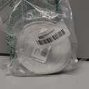 TAROSE Weather Stripping, 33 Feet Weather Seal Strip, Adhesive Silicone Tape (White, 25MM) for Door, Window, Shower Door