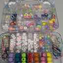 BaubleBar Ultimate DIY Bag Charm Kit | Oprah’s Favorite Things | Great for a Gift, Party, or Family Activity | Keychain Jewelry Making Kit with Beads | DIY Customizable Crafts for All Ages
