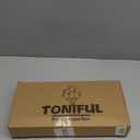 TONIFUL 4 Set Black Gold Balloon Centerpieces for Table,Balloon Stand Kit for Black Gold Party Decor 40th 50th 60th 70th Birthday Decorations Anniversary Graduation Decorations 2026 New Year Eve