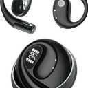AI Language Translator Earbuds, OWS 3 in 1 Translation Earbuds Real Time 150 Languages & Accents&10 Offline Packs,Two Way Translation Device for Travel Business Meetings Learning, Black