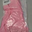 Women's Off The Shoulder Crop Top Asymmetrical Tshirt Pink S (Pink, S)