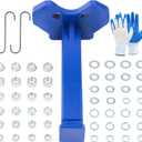 Orion Motor Tech Wheel Hub Removal Tool Kit, Universal Wheel Hub Shocker Compatible with 5 6 and 8 Lug Hubs, Wheel Hub Buster Tool with Nuts and Hooks