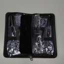 Professional Dog Grooming Scissors Kit Black 6 in 1, Dog Shears for Grooming 6CR Premium Stainless Steel Grooming Scissors Kit for Dogs Cat Pet