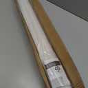 LazBlinds No Tools No Drill Cordless Roman Shades for Windows, Blackout Thermal Insulated UV Blocking Window Blinds, Lightweight Fabric Blinds for Indoor Windows, 27" W x 60" H, Blackout - White