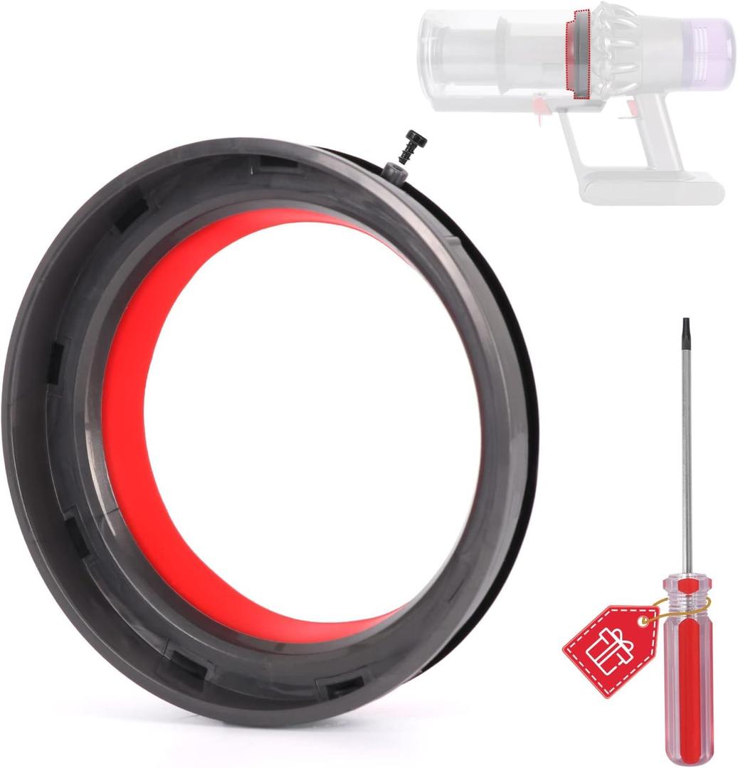 Dust Bin Top Fixed Sealing Ring Compatible with Dyson V11 V15 SV14 SV15 SV22 Vacuum Cleaner Dust /Dirt Cup Replacement Parts, Vacuum Cleaner Repair Accessories