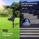 Solar LED Strip Lights Outdoor Waterproof Solar Powered Rope Light 19.6FT 180 LED 6000K White Cuttable Tape Lighting for Outside, Pool, Stair, Sign (Upgraded Version)