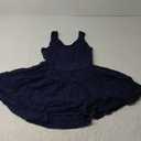 Women's Summer Sleeveless Sun Dresses Drop Waist Casual Mini Sundress MEDIUM