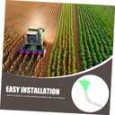 1set Distribution Tube for Corn and Wheat Planters Plastic Seeder Accessory for Even Dispersion Farm Equipment for Planting Needs