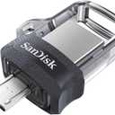 SanDisk 256GB Ultra Dual Drive m3.0, microUSB and USB Type-A, High-speed USB 3.0, Retractable design for Android Devices and Computers - SDDD3-256G-G46
