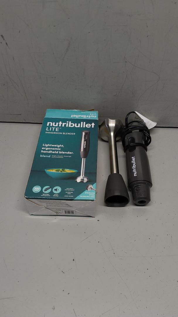 Nutribullet Lite Immersion Blender Dark Gray