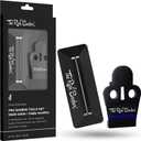 The Rich Barber Pro Barber Tools Set - Accessories Kit with 1-Minute Blade Modifier & 10-Second Blade Setter - Zero Gap Trimmer Alignment Tool, Blade Sharpener Block - Professional Barber Supplies (Blue - Compatible With Andis Styliner Ii)