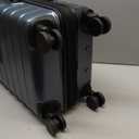 BAGSMART Carry On Luggage 19 L x14 W x9 H Airline Approved with Spinner Wheels, Lightweight 20 Inch Luggage with TSA Lock, Expandable Hard Shell Carry On Suitcases for Men Women, Royal Blue