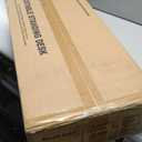 Electric Standing Desk Adjustable Height, 40x24 Inches Sit Stand up Desktop for Home Office, Ergonomic Rising Computer Table with Memory Preset, White