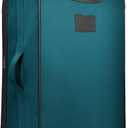 U.S. Traveler Aviron Bay Expandable Softside Luggage with Spinner Wheels, Teal, 30-Inch, US08125E31