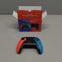 Wireless Switch Controller for Nintendo Switch/Switch 2/Lite/OLED Controller, Switch Controller with a Mouse Touch Feeling on Back Buttons, Extra Switch Pro Controller with Wake-up,Programmable, Turbo Function (Red+Blue)