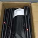 Backdrop Stand with Wheels 10x7.5Ft (WxH), Photo Backdrop Stand Easy to Move,Heavy Duty Back Drop Adjustable Stand for Parties,Banner Stand Photography and Video Studios