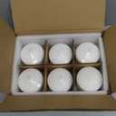Candle Charisma White Pillar Candles Bulk Pack of 6  (3x3 Inch) Long-Lasting 50-Hour Burn, Dripless & Smokeless  Perfect for Hassle-Free Decor at Weddings, Fall Table Centerpieces & Special Events