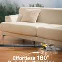 10-in-1 Steam Mop with Detachable Handheld Steamer, 350ml Tank, 10s Heat-Up, 248F Steam Cleaner, 2-Level Control and Swivel Head for Floors, Carpets, Tiles, BBQ grill Multi-Surface Dark Grey