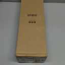 Gold Curtain Rods for Windows 72 to 144 inch,1" Adjustable Heavy Duty Window Curtain Rod Leaf Finials,Rustic Decorative Drapery Rods Set, Size:36-150''