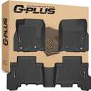 G-PLUS Floor Mats for Toyota 4Runner 2013-2024 & Fit Lexus GX460 2014-2023(Only for 5 Seats),All Weather TPE Custom Fit Floor Liner 1st & 2nd Row Heavy Duty Car Mats