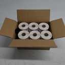 Compatible Continuous Labels Replacement for DK-2205 (2.4 in x 100 ft), Use with Brother QL Label Printers (12 Rolls + 1 Frame, 30.48m Length Labels/Roll)