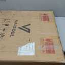 30 * 40 Inch Gold Ripple Rectangle Bathroom Mirror Wall Mounted Large Modern Countryside Suitable for Washroom, Bedroom, Living Room, Entryway