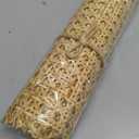 24" Width x 3.3 Feet Cane Rattan Webbing Roll for Caning Projects, Cane Webbing Sheet, Natural Pre-Woven Open Mesh Cane for Furniture Chair Cabinet Ceiling Bed Door