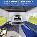UNP Cube Tent for Camping, 10x10 Pop Up Canopy Attachment, 10132CTDB