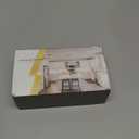 Amerdeco 10 Pack Brushed Satin Nickel Cabinet Pulls 3 Inch(76mm) Hole Center Cabinet Hardware Kitchen Cabinet Handles for Bathroom Drawer Pulls Dresser Pulls ZH0048