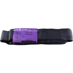 Black Spanset 2ft Lifting Strap Round Sling Polyester 2,600 lb. Vertical Capacity Aerial Hoop Lyra Circus Strage Light Video Use (Puple -Vertical Capacity 2,600 lbs, 2FT)