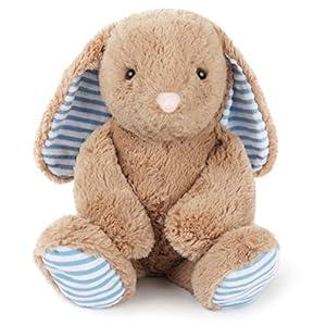 17.3-Inch Rabbit Bunny Stuffed Animal Plush Toy for Kids, Boys, Girls, Babies - Perfect Birthday, Easter, and Christmas Bedtime Gift (Beige)