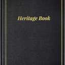 2 x Legacy Journal - Family Memory Book, 9.25" x 7.7", Classic Legacy Book with Back Pocket, Golden Stamping, Ribbon Marker, Hardcover, Gift for grandparents, Collectors, Life Story Journal - Black
