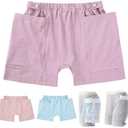 AUSTYLCO Nephrostomy Bag Underwear for Women Dual Side Pockets Urine Bag Pants for Abdominal Surgeries Patient, L
