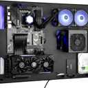 ABK Design, Wall Computer Case - Wall Mount Computer Case - Gaming PC Case - Wall Mount ATX Case - Wall PC Case for PC Gaming - Computer Cases for PC Computer - Pc Case, Pc Chassis (Black)