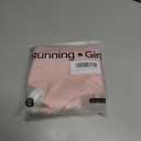 RUNNING GIRL Sports Bras for Women, Medium-High Impact Running Strappy Sports Bra with Removable Pads (M)