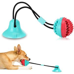 ALLRIER Dog Toys to Keep Them Busy for Boredom,Interactive Dog Toys Tug of War, Mentally Stimulating Toys for Dog, Puppy Teething Puzzle Treat Food Dispensing Ball Toy for Dogs