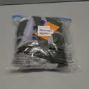 Lelepet Dog Coat Warm Dog Winter Coat Waterproof Dogs Jacket with Harness Built in Reflective Pet Fleece Vest Zip-Up Cold Weather Coats for Large Dogs Turtleneck Windproof Boston Terrier Army Green L