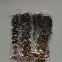 14 Inch Deep Faux Locs Crochet Hair - 8 Packs Goddess Locs with Curly Ends, Pre - Looped Deep Wavy, Soft Faux Crochet Braids for Black Women T30