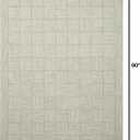 Loloi Chris Loves Julia Francis Collection FRA-03 Silver/Sky 5'-0" x 7'-6" Area Rug